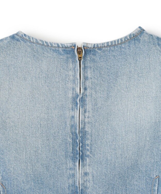 BEIGE， PROTAGONISTA / デニムブラウス L Indigo