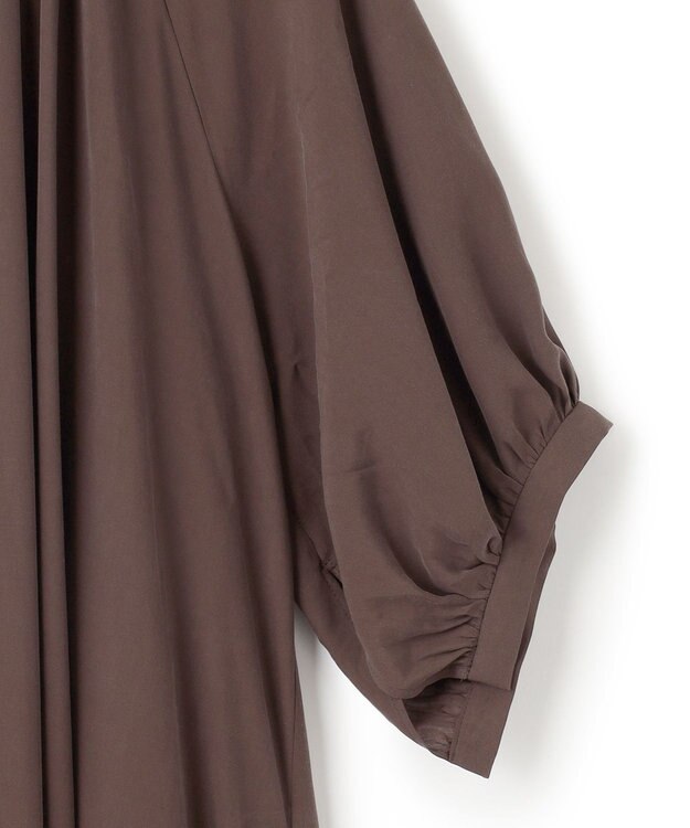 BEIGE， 【WEB限定】JASPE /  ギャザーワンピース Brown