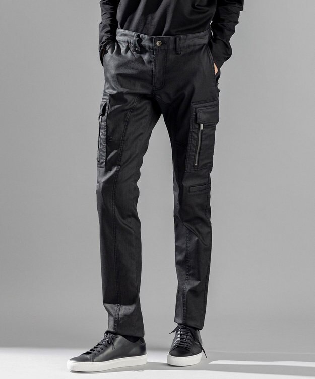 JOSEPH HOMME ハイパワーソフトストレッチ / CIGAR CARGO ブラック系