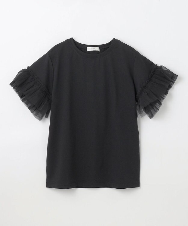 ANY ソロナチュールスリーブプルオーバー ブラック