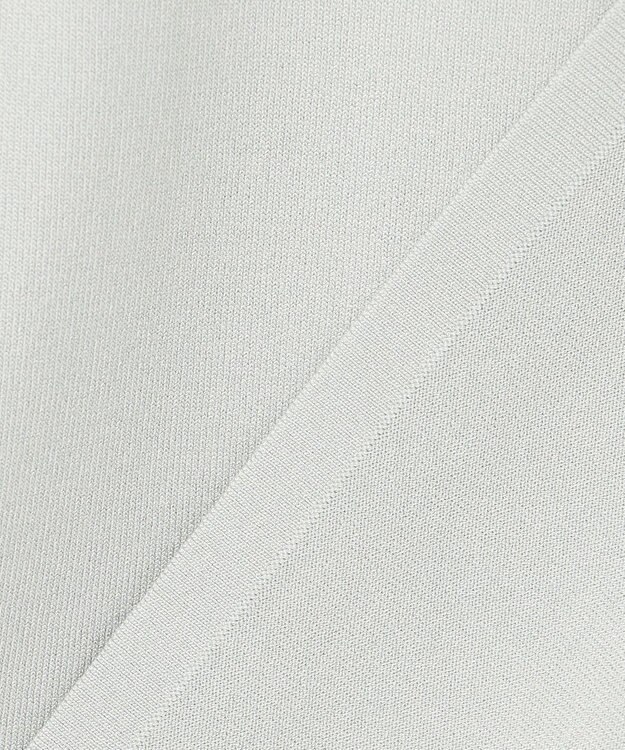 ICB L 【先行予約・WEB限定カラーあり】 シンセティックハイゲージ 半袖Vネックニット アイスグレー［WEB限定］