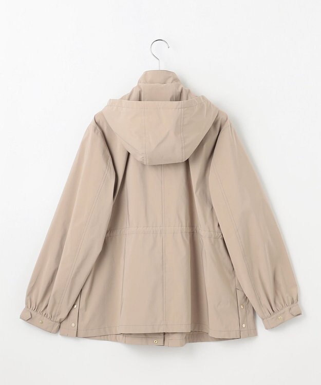 J.PRESS LADIES S 【撥水・洗える】Artirosa テントライン ショート丈 コート モカ系