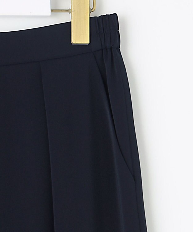 ANY SIS 【接触冷感・吸水速乾・UVカット】サラキレイ ワイドパンツ ネイビー