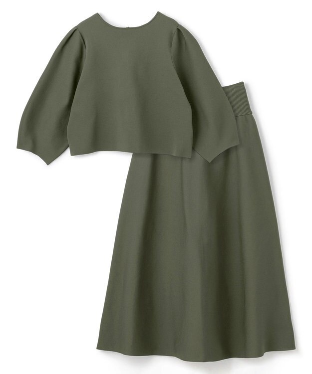 UNFILO L フォルムニット SETUP カーキ