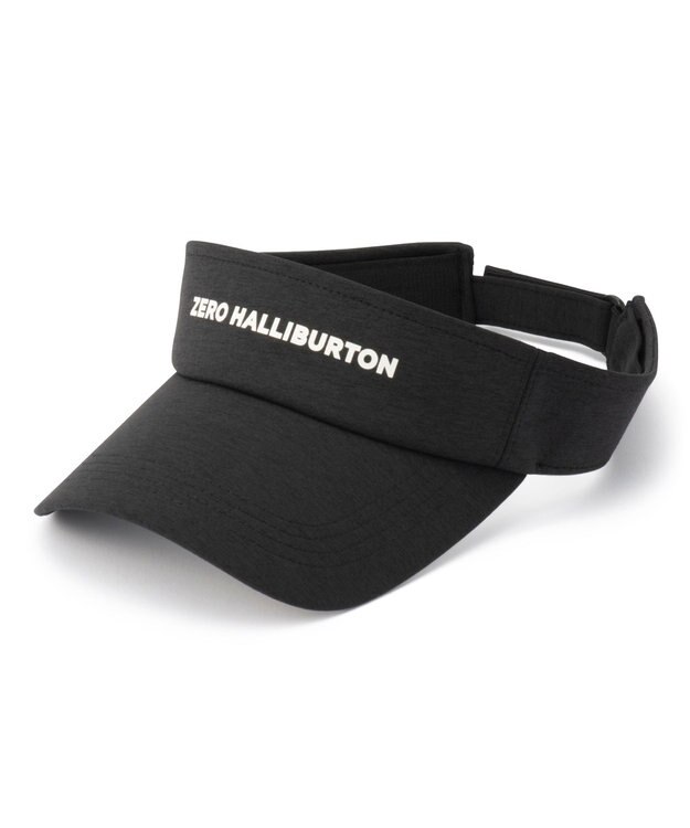 ZERO HALLIBURTON 【雑誌掲載】 デルタニットバイザー 82562 ZHG-CAP レディースサンバイザー ゴルフ ブラック