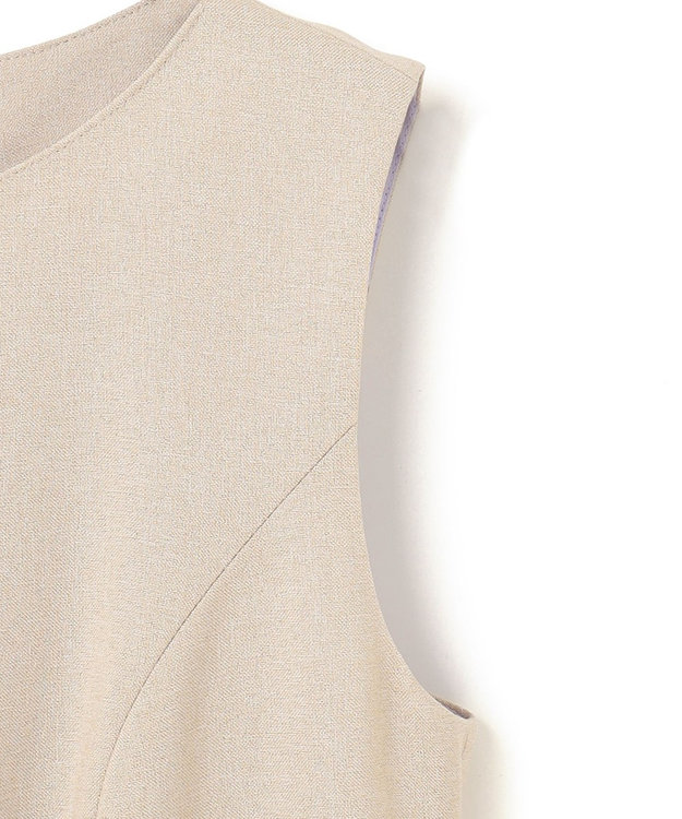 TOCCA 【大人百花掲載】【洗える】FIRST SPRING ドレス ベージュ系