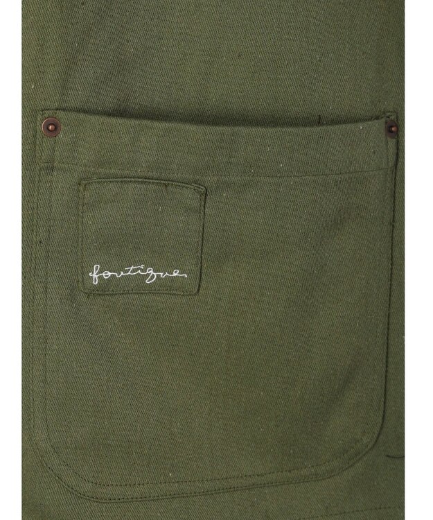 CRAFT STANDARD BOUTIQUE 【リサイクル】ヘビーツイルワークベスト Khaki