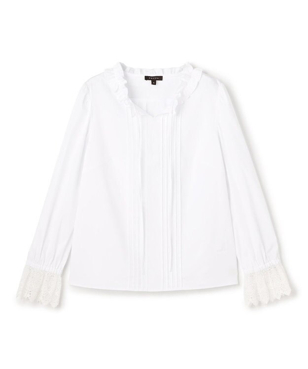 TOCCA 【百田夏菜子さん着用】【消臭】FRILL SYMPHONY ブラウス ホワイト系