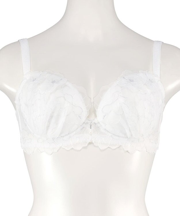 San-ai Resort（三愛水着楽園） 【SALE】エレガントコレクション【2505】単品ブラEFGカップ ホワイト