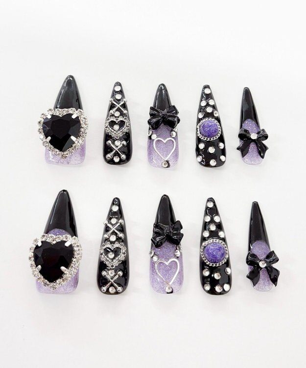 WEGO デザインデコネイルチップ 柄8