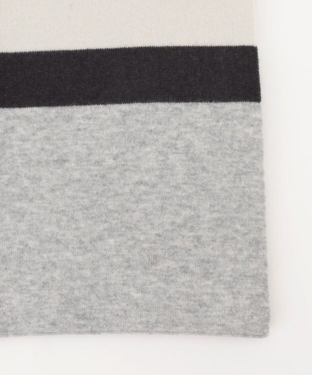 ICB ソフトカシミヤミックス ニットストール トープ系1