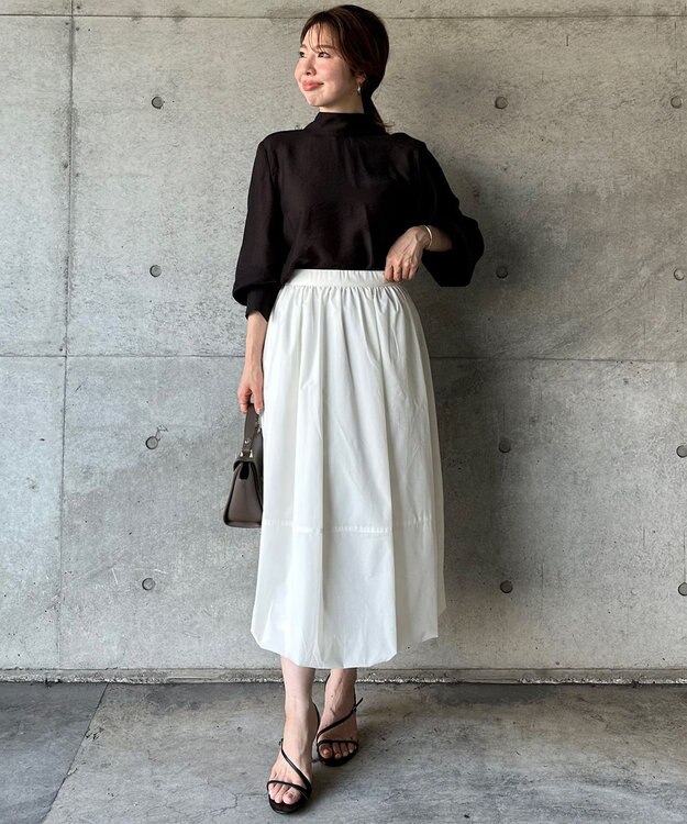 UNFILO 【撥水/軽量/ストレッチ】MOVE TEX バルーンスカート オフ