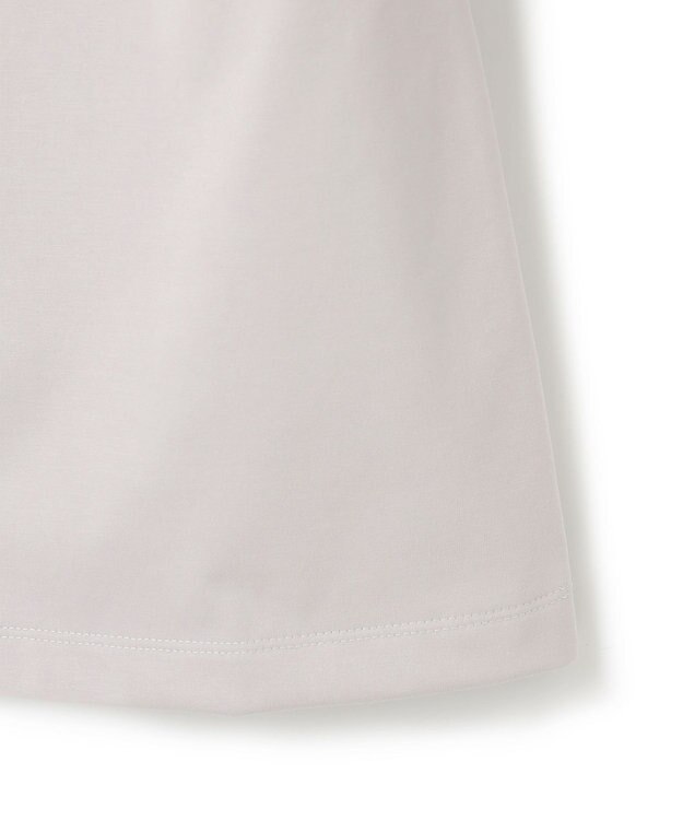 ICB 【洗える】スーペリアジャージー Uネックプルオーバー ライトグレー系