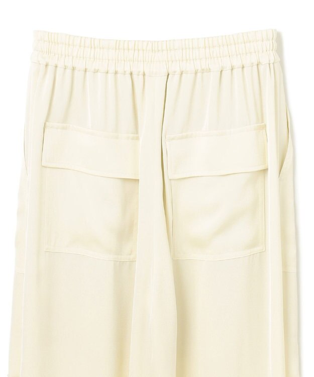 GRACE CONTINENTAL サテンワークパンツ キナリ