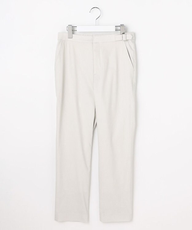 J.PRESS LADIES L 【WEB限定カラーあり・人気素材・セットアップ対応】セルロースリネンストレッチ テーパード パンツ 【WEB限定】ライトグレー系