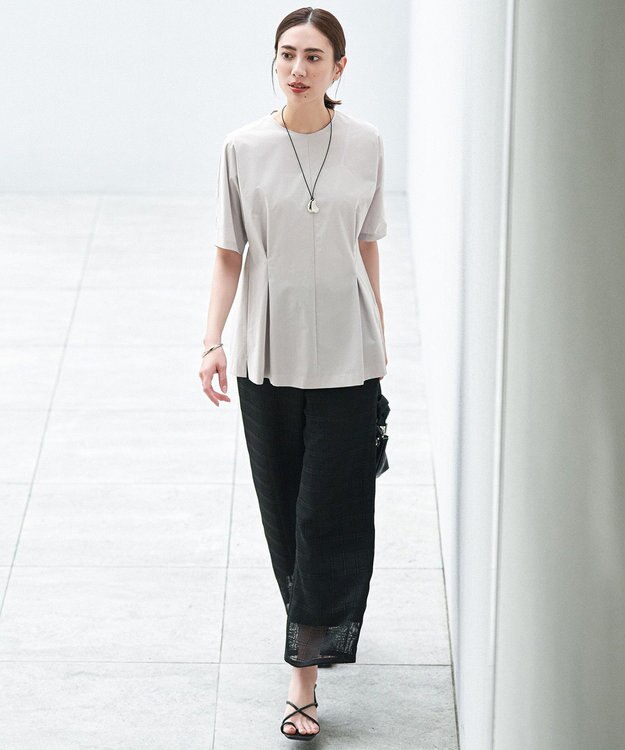 ICB モチーフロングネックレス シルバー系