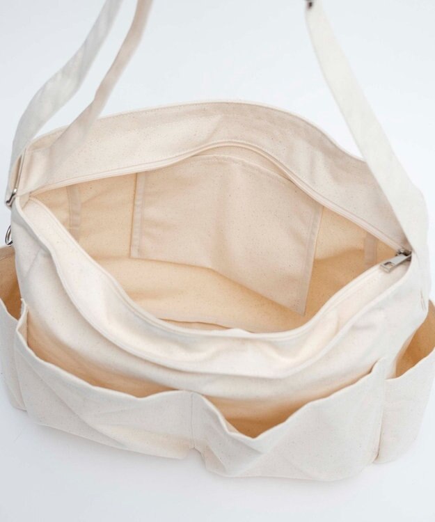 WEGO 立体ポケットキャンバスショルダー キナリ