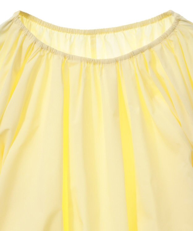 AMERICAN HOLIC イージーケアオフショルダーギャザーブラウス Yellow