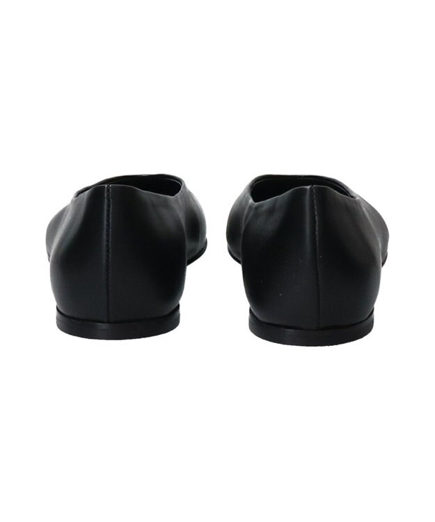 INTER-CHAUSSURES 【INTER-CHAUSSURES】ラウンドトウサケットバレエシューズ ブラック