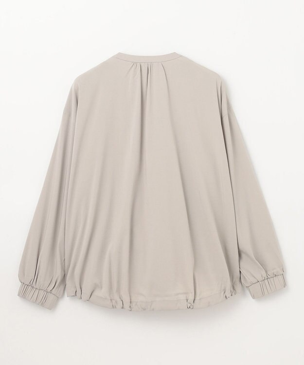 ANY 【洗濯機可能/接触冷感/UVケア/イージーケア】清涼リラックスブルゾン グレージュ