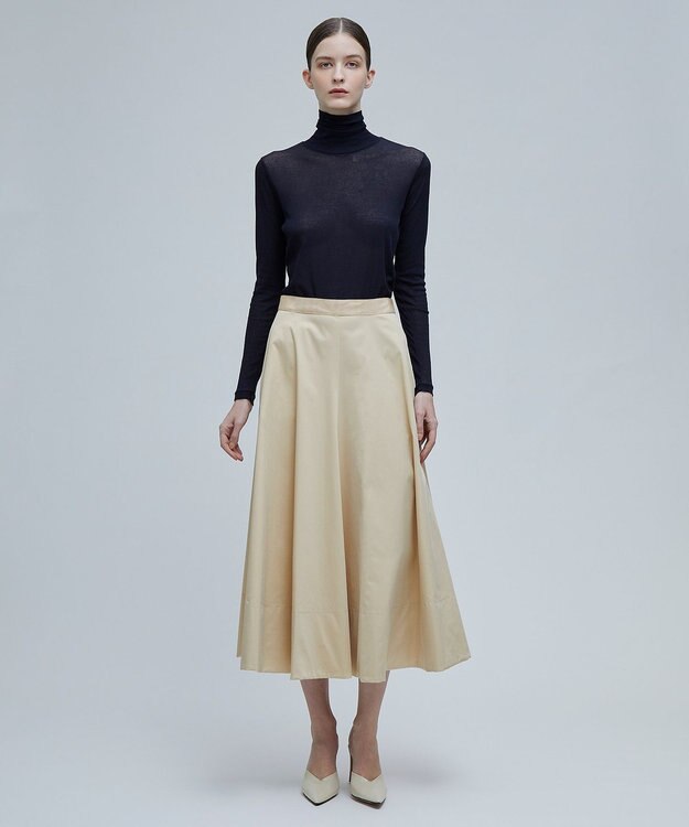 BEIGE， SORE / ハイネックカットソー Navy