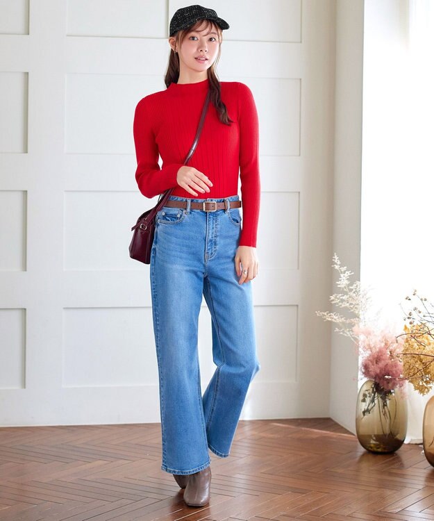 Tiaclasse ツイードキャップ ブラック