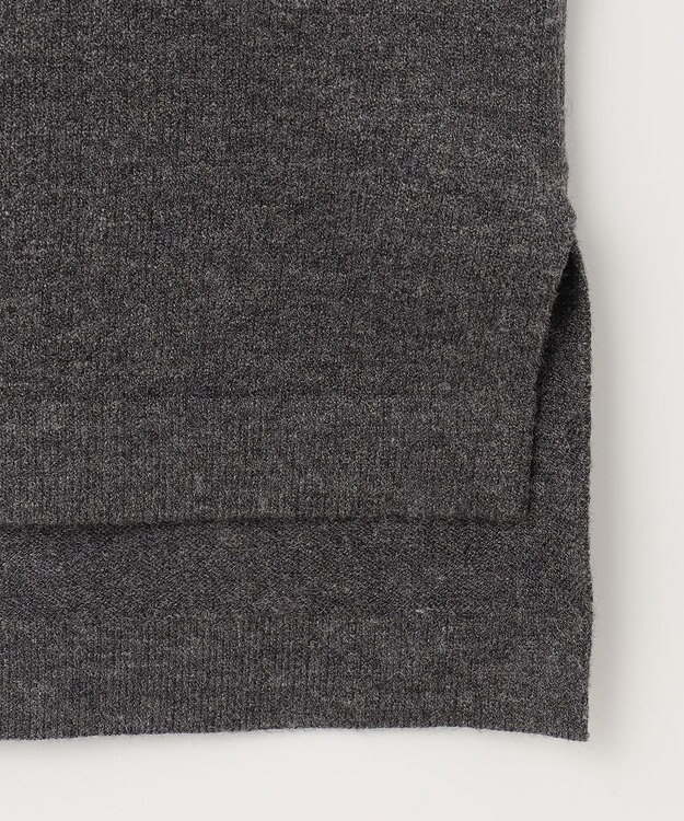 J.PRESS LADIES 【洗える】PRINCE ハイネック ニット グレー系