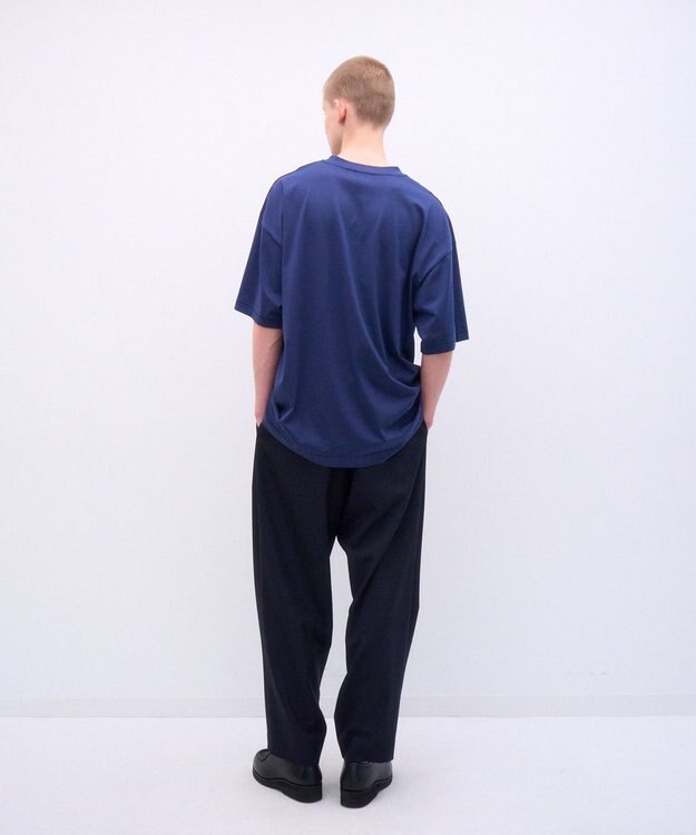 ATON SUVIN 60/2 | オーバーサイズ Tシャツ - UNISEX BLUE