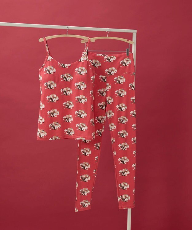 une nana cool 2026年お年賀「まるっとうまくいく」 ハラマキ付きレギンス レッド