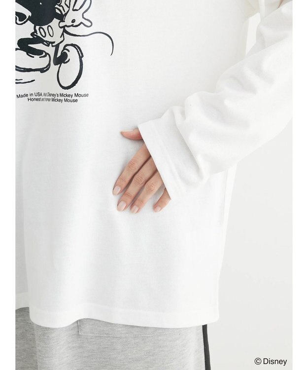 Green Parks Ｄｉｓｎｅｙ／箔プリントロンＴＥＥ Off White