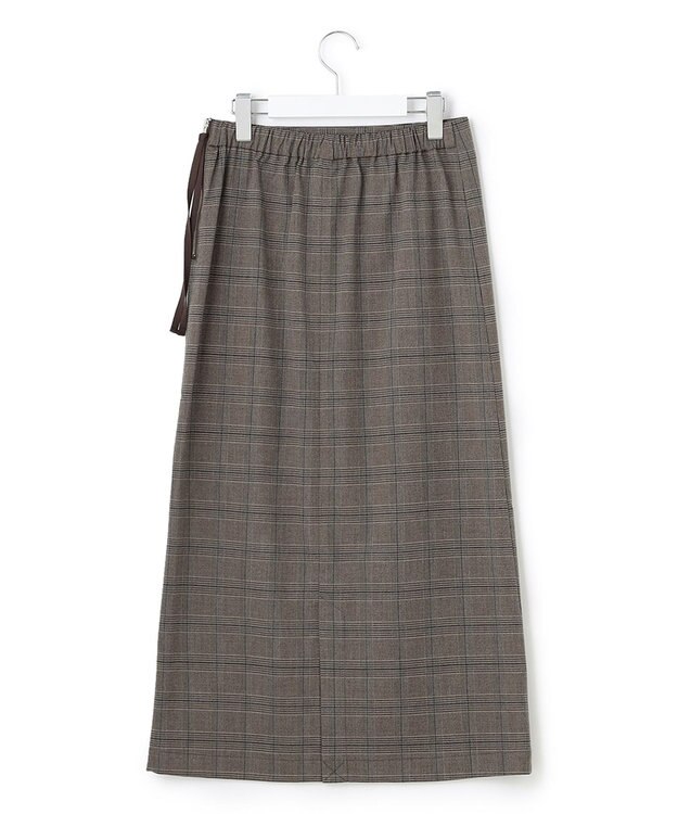 J.PRESS YORK STREET 【WOMEN】タイトロングスカート ブラウン系3