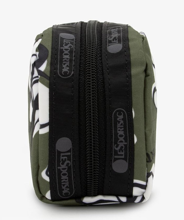LeSportsac RECTANGULAR COSMETIC/オリーブフローラルシルエット オリーブフローラルシルエット