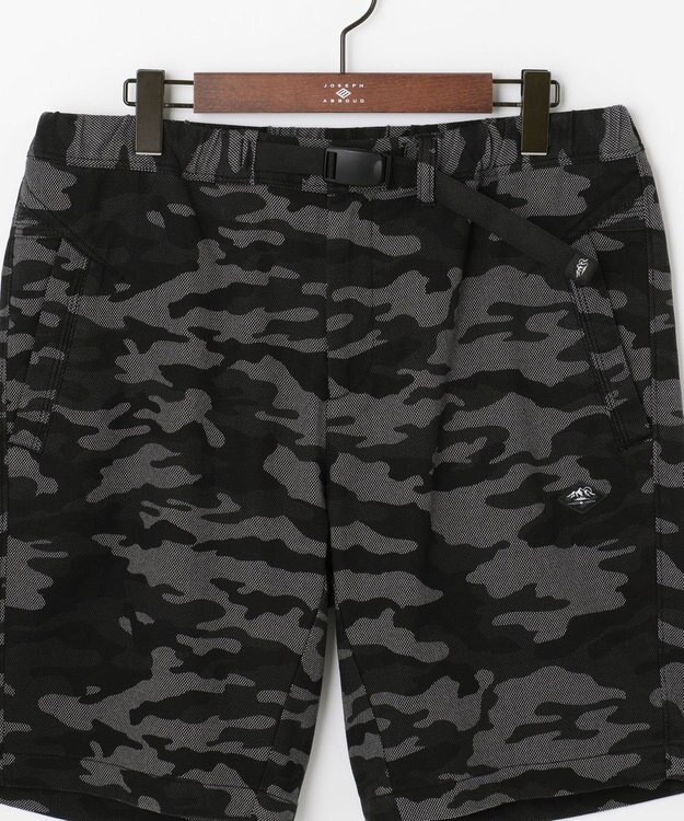 JOSEPH ABBOUD MOUNTAIN 【UNISEX】オーガニックコットンシャンブレーカモ ハーフパンツ ブラック系5
