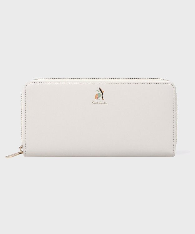 Paul Smith マーケトリースワールラビット 長財布 アイボリー