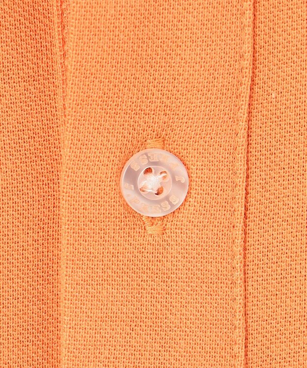 J.PRESS KIDS 【100-130cm】 T/Cライト鹿の子ポロシャツ オレンジ