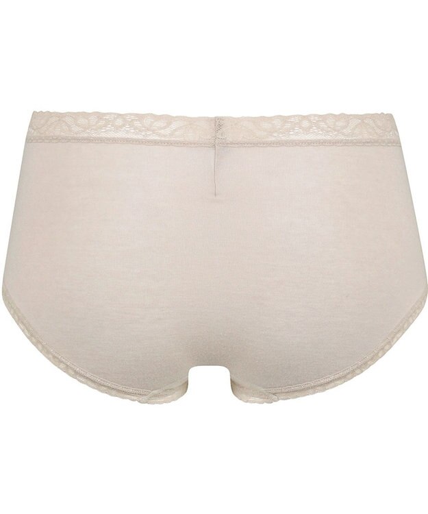 Wing ショーツ 綿混(身生地部) やさしい肌あたり 【デイリーフィット やわらかコットン】 はきこみ丈ふつう EC2330 ウイング／ワコール シェルベージュ