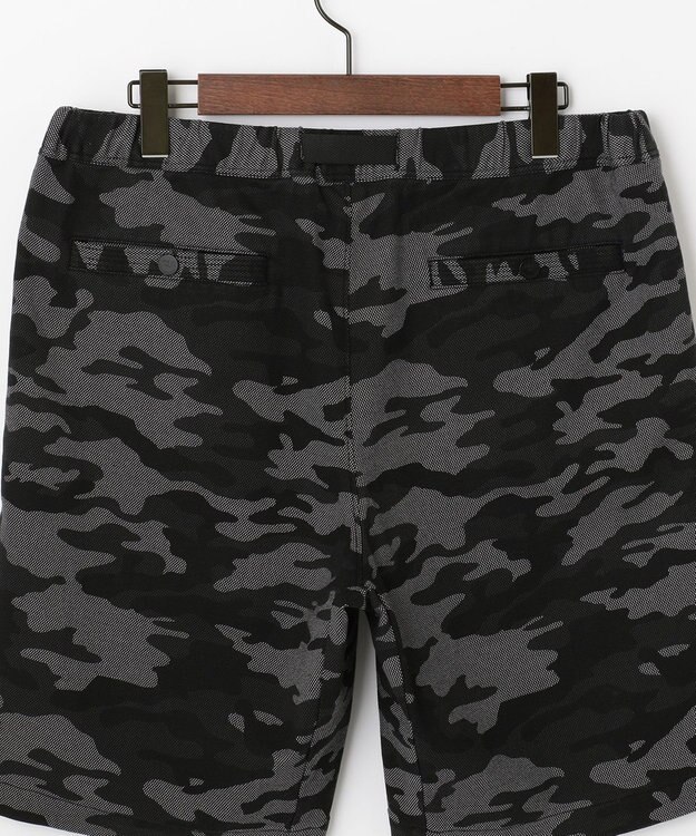 JOSEPH ABBOUD MOUNTAIN 【UNISEX】オーガニックコットンシャンブレーカモ ハーフパンツ ブラック系5