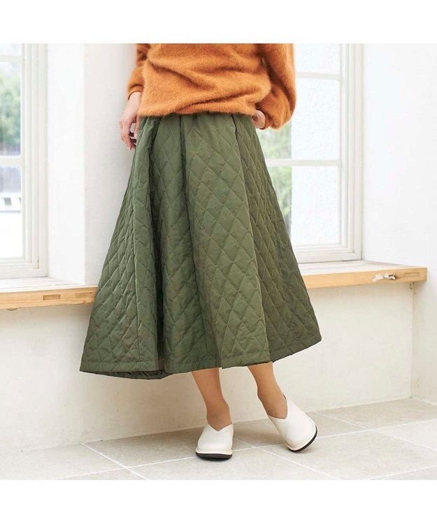 ing <ing>【サスティナブル】深めカットフラットシューズ アイボリー