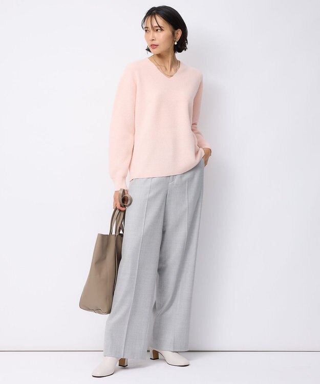 23区 ダブルチェーンネックレス シルバー系