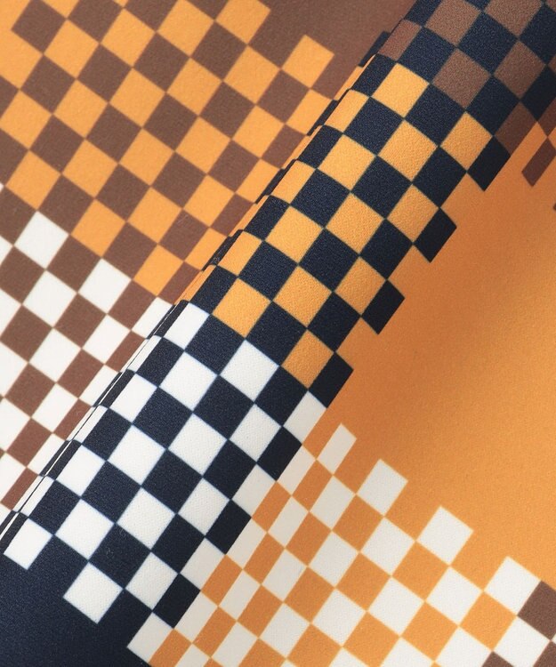 23区GOLF 【WOMEN】チェッカープリント スカート イエロー系3