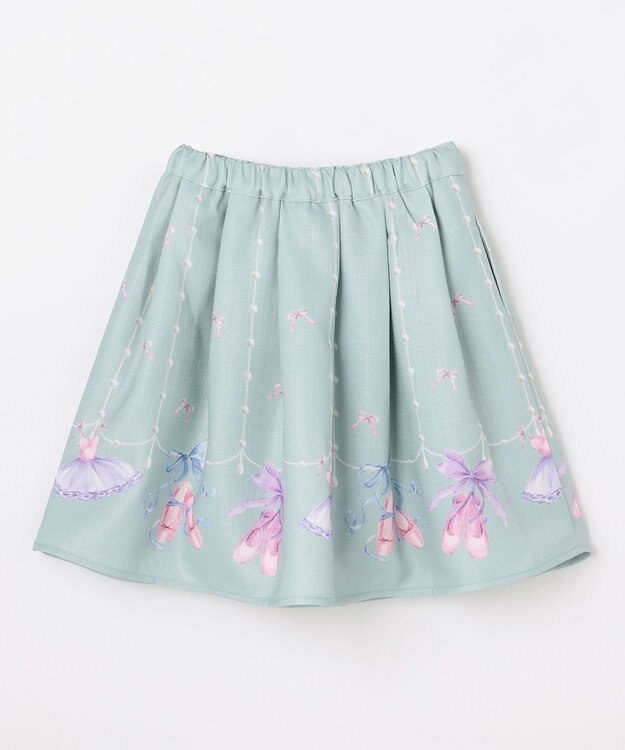 ANY KIDS メロディスカート ミント×バレエ