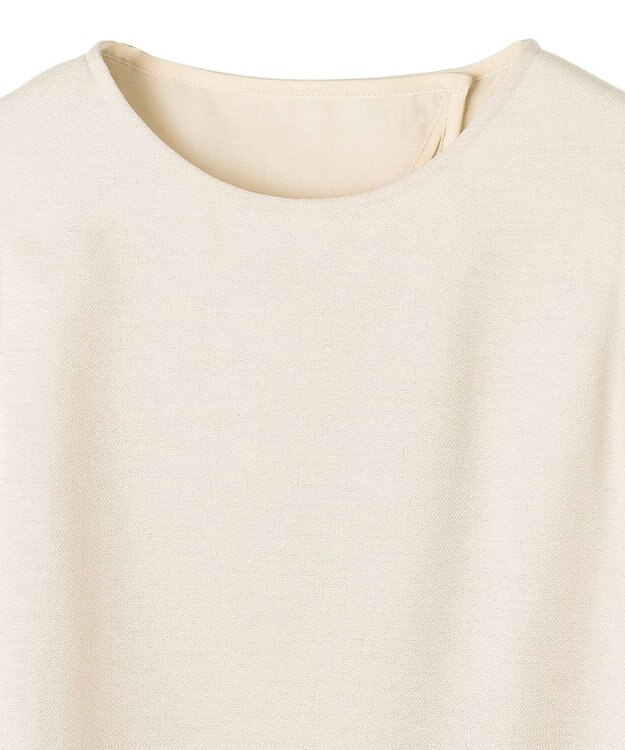 uncrave リネンライクツイル オールインワン エクリュ