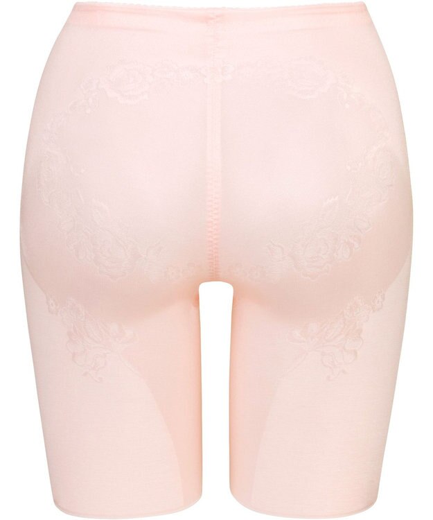 Wing ガードル ロング丈 【スリムアップパンツ】 はいて歩いてエクササイズ KQ0821 ウイング／ワコール シェルピンク