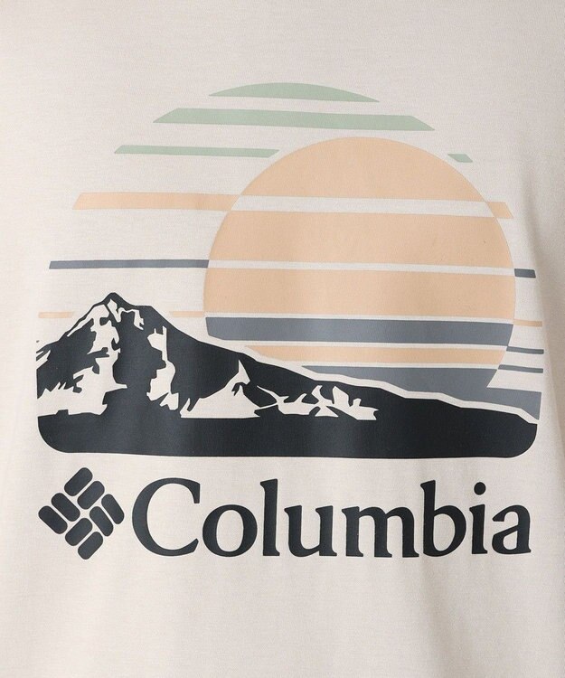 Columbia Columbia/ パスレイクグラフィックTシャツII /コロンビア Dark Stone、 Peaceful Perspective