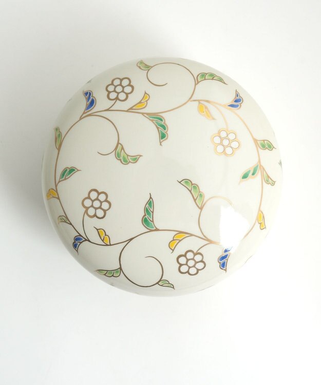 たち吉 【たち吉】色唐草蓋物〈２個〉美濃焼 ホワイト系その他