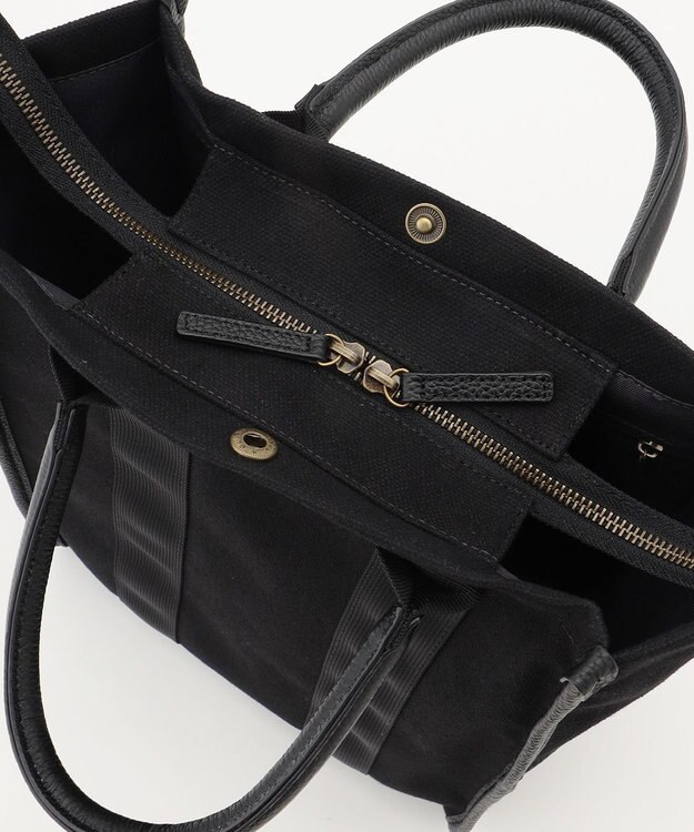 LA BAGAGERIE クラシックタテナガトート ブラック×ブラック