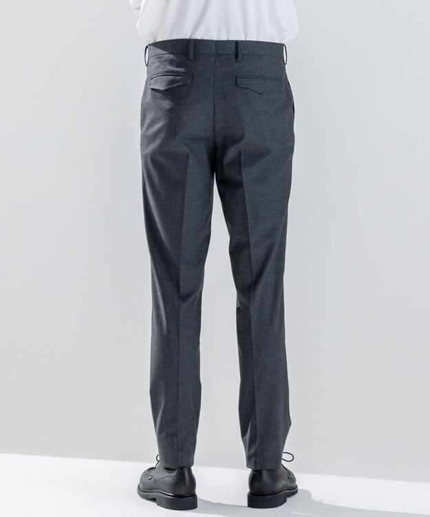 JOSEPH HOMME 新素材【ストレッチ】ウール混 キャリーマンストレッチ　 テーパードパンツ / CITY グレー系