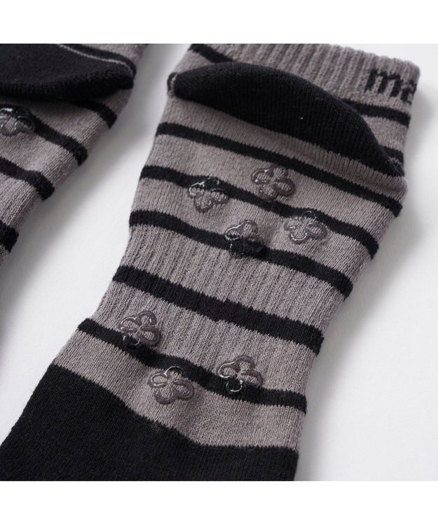 FILA GOLF／marie claire 【marie claire SPORT】 五本指ソックス ブラック