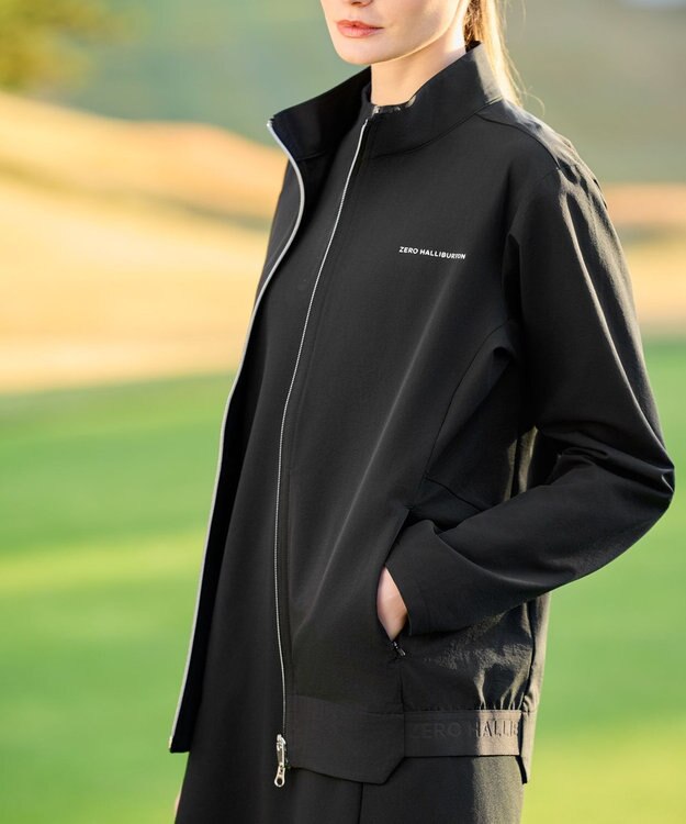 ZERO HALLIBURTON 【撥水・ストレッチ】 ドライソロテックスブルゾン ZHG-W5S1a 82971 ブラック