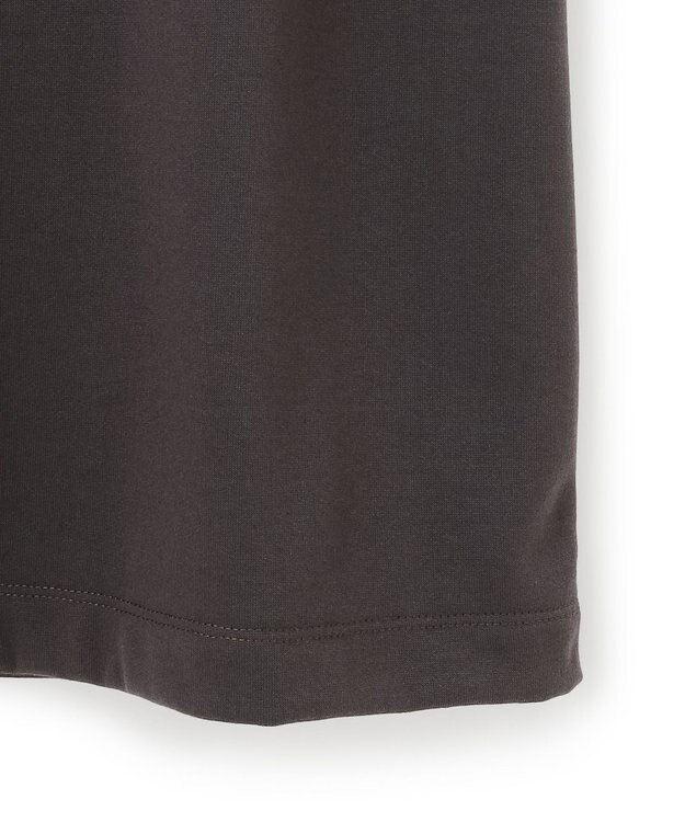 23区 L 【SLOW/一部店舗限定】コットンライクテリー フーディー ワンピース グレー系